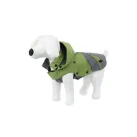 Kabát Vancouver L 45cm zelený/sivý