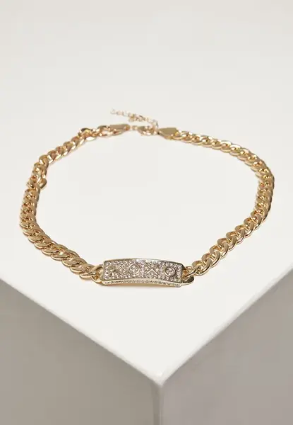 Zlatý náhrdelník XOXO