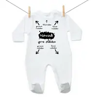 Boodyy Overal Návod pre otecka 68 (3-6 mesiacov)