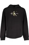 Calvin Klein Archival Monologo Waffle Hoodie Men's Hooded SweatshirtJ30J322701