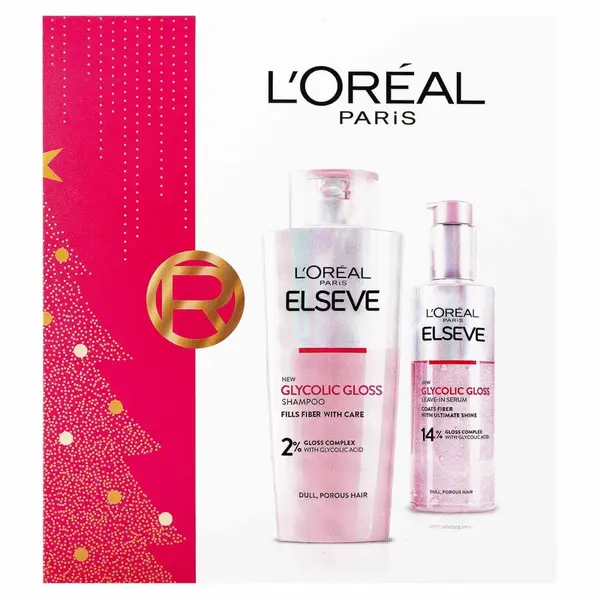 L'Oréal Paris Glycolic Gloss set Vánoční balíček 2025