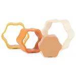 Bieco - Silikónová stohovacia kvetina - Chocolate Bliss