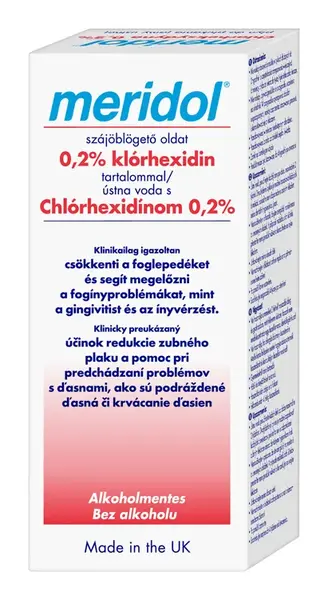 Meridol ústna voda s Chlorhexidinom 0,2 %