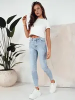 Dámské džíny s vysokým pásem CABRELA Barva modrá DSTREET