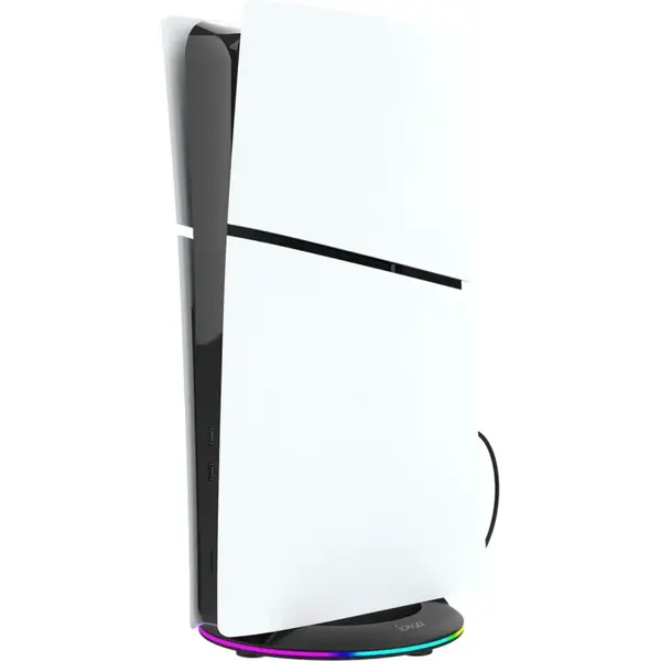 Vertikálny stojan s RGB osvetlením pre PS5 Slim - Čierna H36405