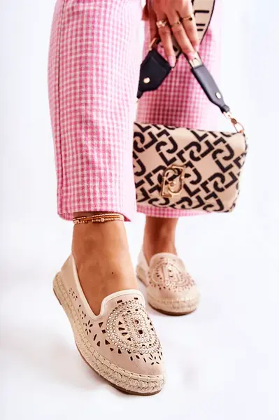 Dámské espardilky Kesi Beige