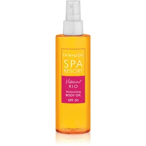 Dr Irena Eris SPA Resort Vibrant Rio pečující a opalovací olej s hydratačním účinkem SPF 50 200 ml