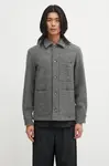 A.P.C. Vlněná bunda A.P.C. veste emile logo