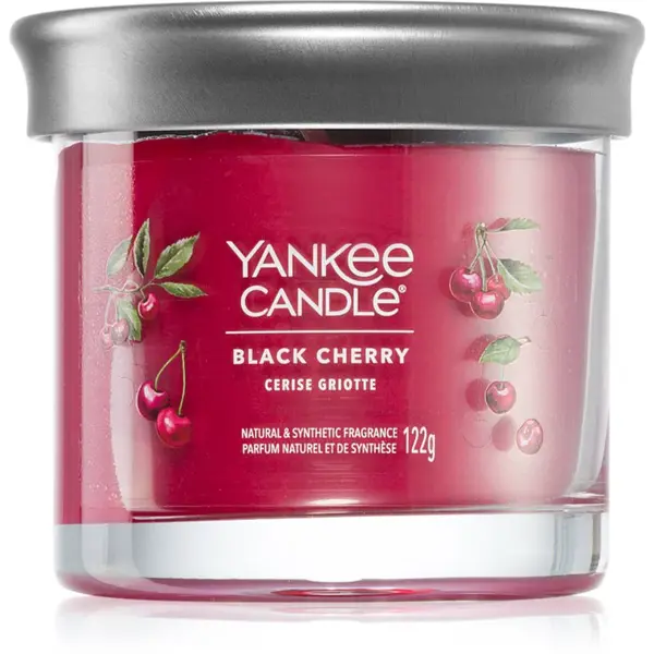 Yankee Candle Black Cherry vonná svíčka Signature 122 g