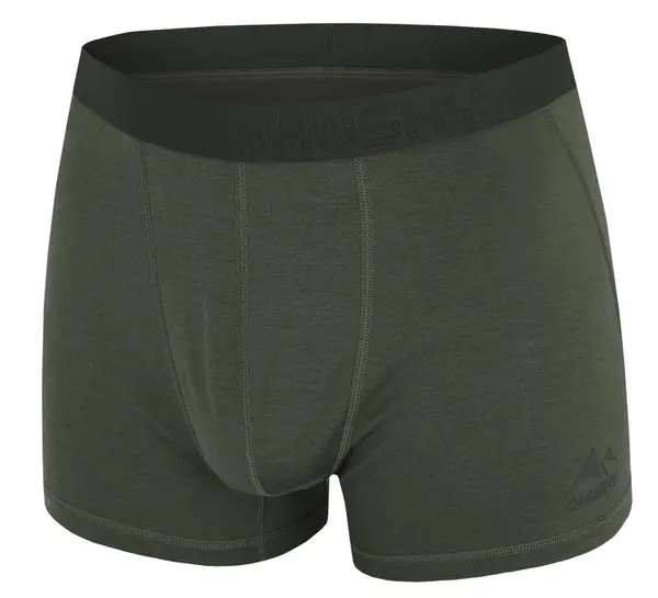 Husky Mex M XXXL, green Merino termoprádlo boxerky