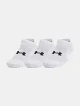 Unisex socks Under Armour Unisex UA TC 3pk No Show-WHT - unisex