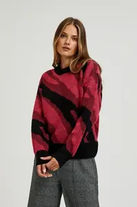 Marisse Women's Sweater Z-Sw-4555 D.Red