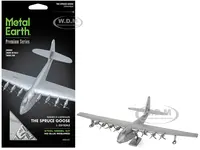 Model Kit Hughes H-4 Hercules Flying Boat "The Spruce Goose" (Moderate Difficulty) Steel Model by Metal Earth