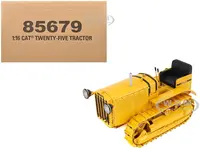 CAT Caterpillar Twenty Five Tractor Yellow "Vintage" Series 1/16 Diecast Model by Diecast Masters