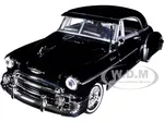 1950 Chevrolet Bel Air Lowrider Black "Get Low" Series 1/24 Diecast Model Car by Motormax