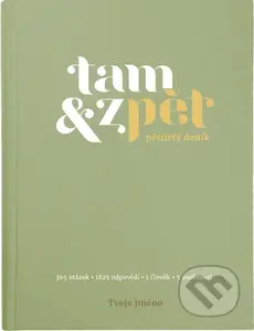 Pětiletý deník Tam & zpět - Velký zelený