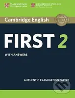 Cambridge English First 2: Student´s Book with answers - kniha z kategorie Jazykové učebnice a slovníky