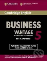 Cambridge BEC 5 Vantage: Student´s Book with answers - kniha z kategorie Jazykové učebnice a slovníky