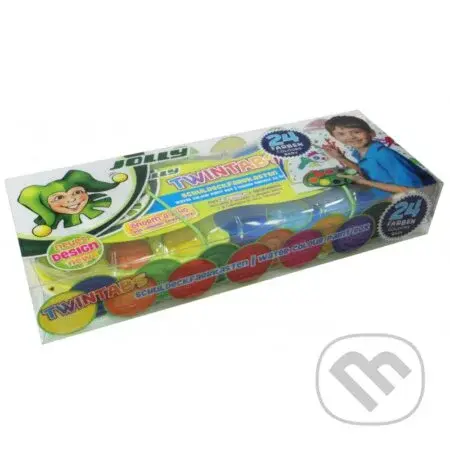 Vodové farby TWINTABS 24 (24 ks)