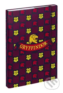Desky na školní sešity Baagl Harry Potter Gryffindor (Nebelvír)