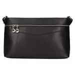 Dámská kožená crossbody kabelka Italia Benea - černá