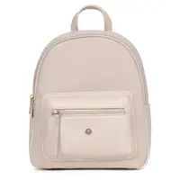 Elegantní dámský batoh Hexagona Elvyna - šedo-zlatá