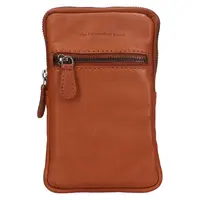 Dámská kožená crossbody kabelka na doklady The Chesterfield Brand Salva - koňak