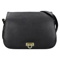 Dámska kožená kabelka Hexagona Alessia - čierná