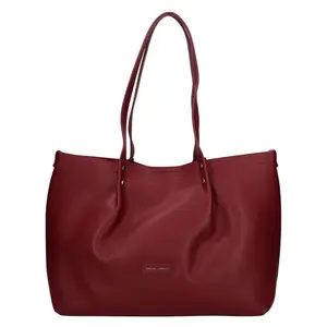 Dámska kabelka David Jones Driha - tmavo červená