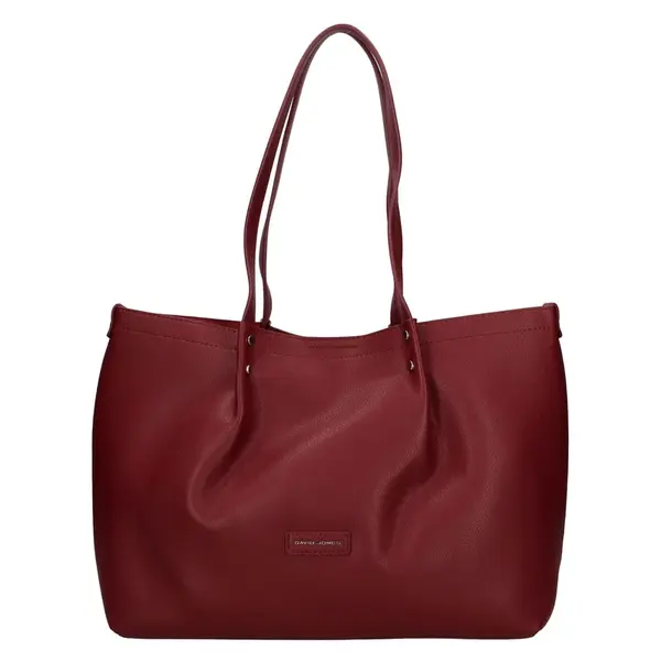 Dámska kabelka David Jones Driha - tmavo červená