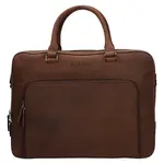 Pánská kožená taška přes rameno Bugatti Luca - hnědá