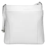 Dámská kožená crossbody kabelka Italia Emma - bílá