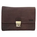 Pánské kožené etue Lagen Benjemin - hnědá