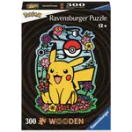 Ravensburger Dřevěné puzzle Pikachu 300 dílků