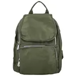 Trendy dámský textilní batoh Lauris, zelený