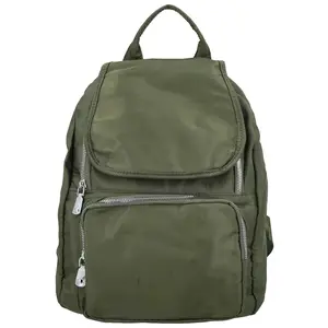 Trendy dámský textilní batoh Lauris, zelený