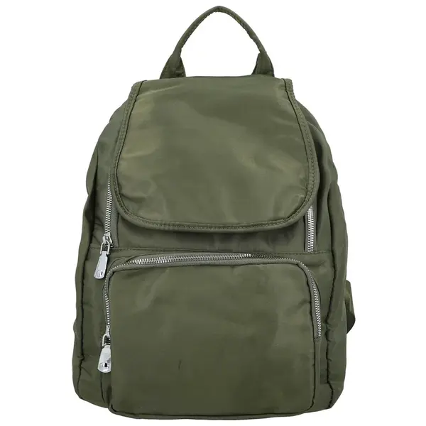 Trendy dámský textilní batoh Lauris, zelený