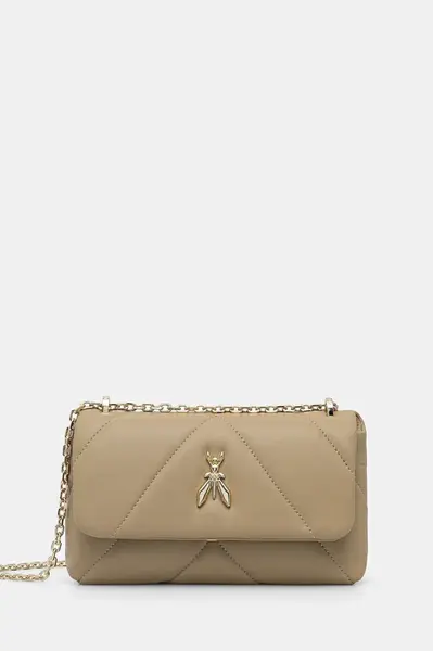 Kožená kabelka Patrizia Pepe