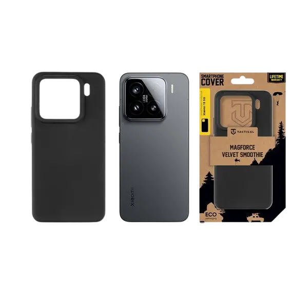 Zadní kryt Tactical MagForce Velvet Smoothie pro Xiaomi 15 5G, asphalt
