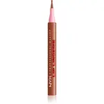 NYX Professional Makeup Lip Lingerie fix na rty pro dlouhotrvající efekt odstín 02 Naughty Nude 1 ml