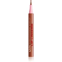 NYX Professional Makeup Lip Lingerie fix na rty pro dlouhotrvající efekt odstín 02 Naughty Nude 1 ml