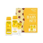 WELEDA Dárkové balení krabička měsíčkový baby set 3 kusy