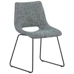 Stylife ŽIDLE, černá, petrolej