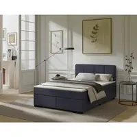 MID.YOU POSTEL BOXSPRING, 140/220 cm, antracitová