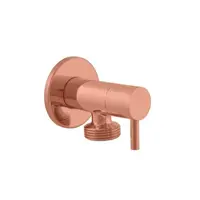 Rohový ventil RAV SLEZÁK 1/2“x3/4" práčkový zlatá ružová kartáčovaná RV0234ZRK