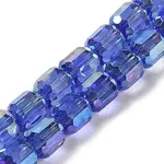 Electroplate Glass Beads Strands