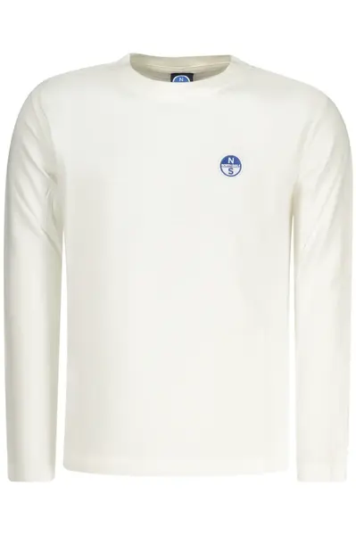 NORTH SAILS LONG-SLEEVED T-SHIRT FOR KIDS, WHITE