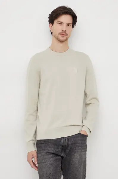 Svetr s příměsí kašmíru BOSS CASUAL