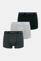 Boxerky Gant 3-pack zelená barva, 902533053