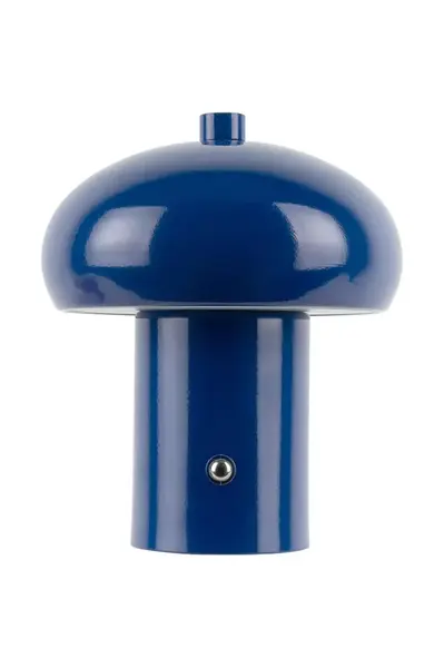 Bezdrátová stolní LED lampa Leitmotiv Retro Seta 12,5 x 15 cm tmavomodrá barva